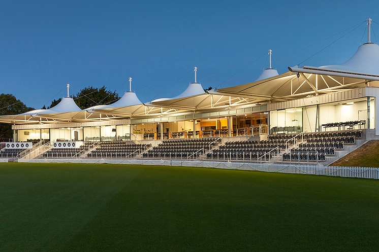 Hagley Oval Exterior