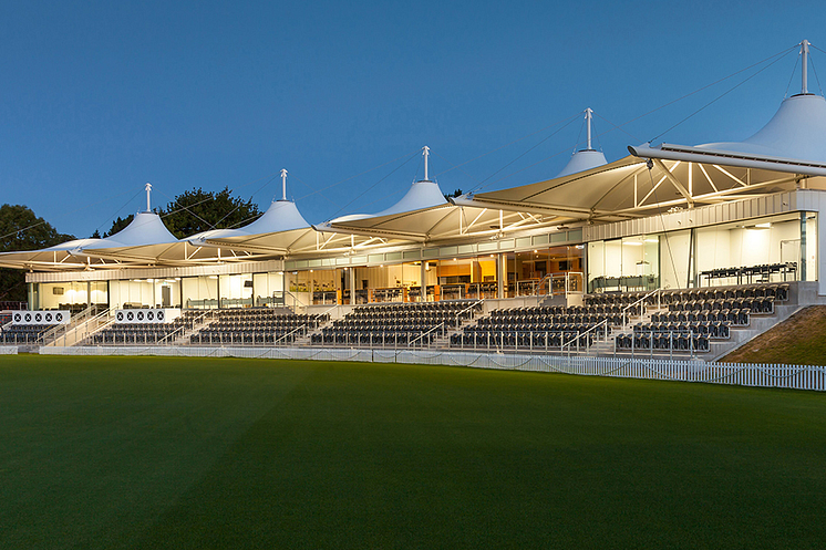 Hagley Oval Exterior